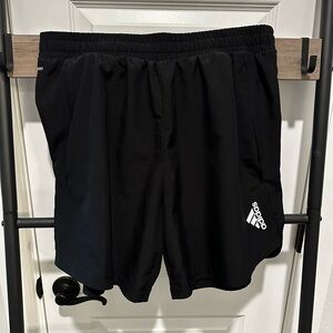 Adidas Men's Black Athletic Shorts